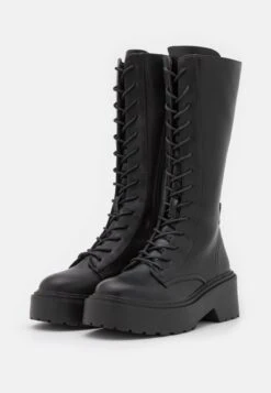 ONLY Shoes Onlbossi High Shaft Lace Up Boot - Lace-Up Boots - Black 8 ONLY Shoes Onlbossi High Shaft Lace Up Boot - Lace-Up Boots - Black -Best Clothing Store 7aed6ddbcd6a443db5963eba80d0b082
