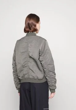 SAMSØE SAMSØE Mae Bomber - Bomber Jacket - Dark Brindle -Best Clothing Store 7bb179f06b684299a173c6bc84a6b3e5