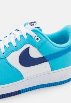 Nike Sportswear Air Force 1 07 Unisex - Trainers - White/Light Photo Blue/Deep Royal Blue/Baltic Blue/Black -Best Clothing Store 7cd2a3c87c71474cac32f4ee14cc07ee