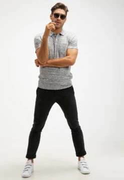 Pier One Polo Shirt - Grey Melange -Best Clothing Store 7e5491ff2d97481b8aba194eab328db2