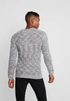Pier One Jumper - Mottled Grey -Best Clothing Store 7ededbdb5f3b414fa71c7c0746a2fbde