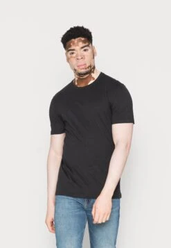 Pier One 10 Pack - Basic T-Shirt - Mottled Light Grey/Black/White -Best Clothing Store 8120e40c19894cbc8431e1b55345bac2