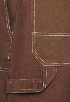 YOURTURN Unisex - Denim Shorts - Brown -Best Clothing Store 819d62e120574642876fa4291d407b39