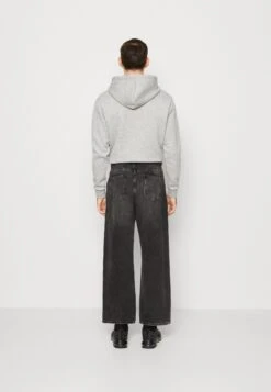 YOURTURN Unisex - Relaxed Fit Jeans - Black -Best Clothing Store 83a59c0ccf8242d5af17df7b3a47ee38