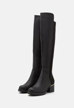 Over-The-Knee Boots - Black -Best Clothing Store 83b1249bff8b435b8291a246b5870596