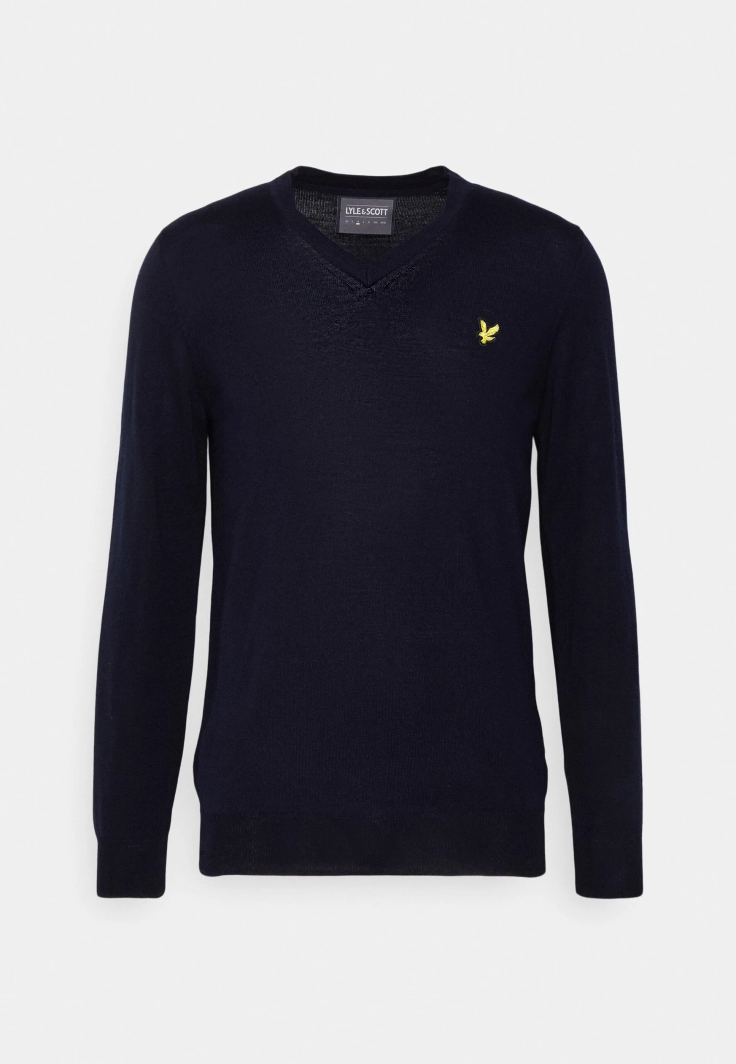 Lyle & Scott Golf V Neck - Jumper - Dark Navy 5 Lyle & Scott Golf V Neck - Jumper - Dark Navy - Image 5