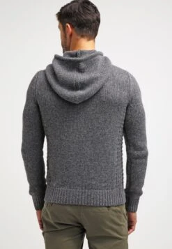 Pier One Hoodie - Dark Grey Melange -Best Clothing Store 8689ec228791443bb65108e2e4ef81bf