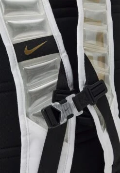 Nike Performance Nike Hoops Elite Unisex - Backpack - White/Black/Metallic Gold -Best Clothing Store 86ba2c76510046d2a472e72f61af8101