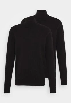 Pier One 2 Pack - Basic Turtleneck - Jumper - Black 12 Pier One 2 Pack - Basic Turtleneck - Jumper - Black -Best Clothing Store 8734a667699e468ebb89189aafa90312