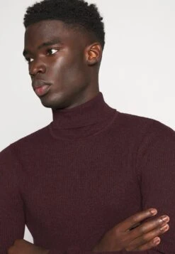 Pier One Muscle Fit Turtle - Jumper - Mottled Bordeaux 9 Pier One Muscle Fit Turtle - Jumper - Mottled Bordeaux -Best Clothing Store 87bc9746f3cd48c78886c3726b9971e1