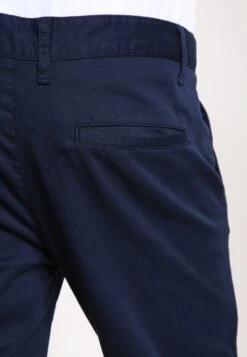 Pier One Chinos - Dark Blue -Best Clothing Store 87f77f60c54e446dbcde35fa0b5a2ae9