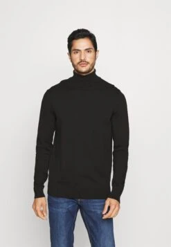 Pier One 2 Pack - Basic Turtleneck - Jumper - Black/Mottled Brown -Best Clothing Store 8cb0966cd425450ca60860e523f61f0d
