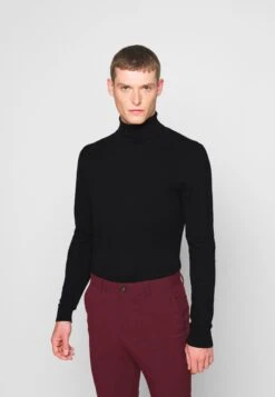 Pier One 2 Pack - Basic Turtleneck - Jumper - Black/Dark Green -Best Clothing Store 8d1cf4e641a047e7ab1571a7c1304810