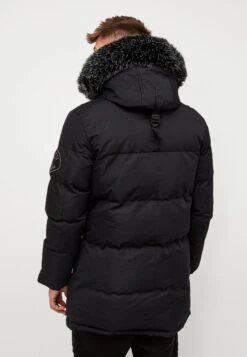 Aylmer Puffer Jacket - Winter Coat - Jet Black -Best Clothing Store 8fe3af5cf8f9423aa1498c6eb0d15b84