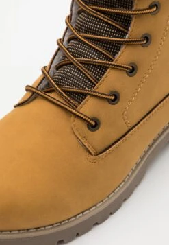 Pier One Lace-Up Ankle Boots - Camel -Best Clothing Store 95a2d9914735411f8f4d64bde59e7c2c