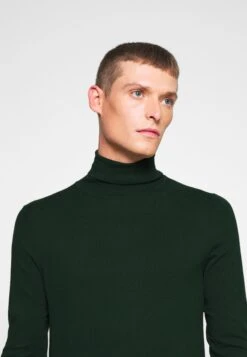 Pier One 2 Pack - Basic Turtleneck - Jumper - Black/Dark Green -Best Clothing Store 9683134039974a7592782861d6f7eb6f