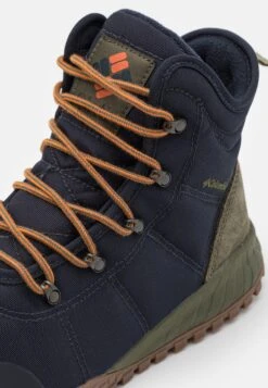 Columbia Fairbanks Omni-Heat - Winter Boots - Abyss/Dark Adobe -Best Clothing Store 97ec56837dd146c09fcedfc945d74f12