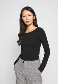 Anna Field 2 Pack - Long Sleeved Top - Black -Best Clothing Store 97f2a8a70e904ec2b849c7cb8fe6d3cf