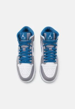 Air Jordan 1 - High-Top Trainers - Cement Grey/White/True Blue -Best Clothing Store 9d40f7e8de3b4b91b03625361394e9f0