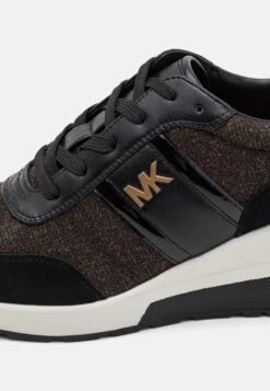 MICHAEL Michael Kors Mabel Trainer - Trainers - Black/Bronze -Best Clothing Store a10d5460018f41249a7dc646e1324d61