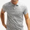 Pier One Polo Shirt - Grey Melange