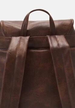 Pier One Unisex - Rucksack - Dark Brown -Best Clothing Store a4420b4192c64f7b9a8e5e1dda6077e8