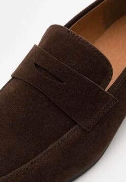 Pier One Smart Slip-Ons - Dark Brown -Best Clothing Store adb487ce627a49db9251319ed9f14cab