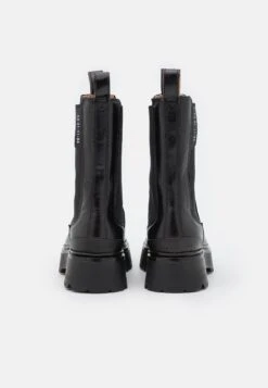 AllSaints Amber Boot - Platform Ankle Boots - Black -Best Clothing Store addbeb6a28064db6b5060f8b8e5d17c4