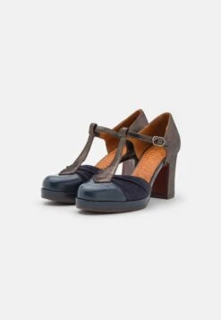 Chie Mihara Dajud - Platform Heels - Navy -Best Clothing Store aedd7f2894d74608bcc7cc71754a221a