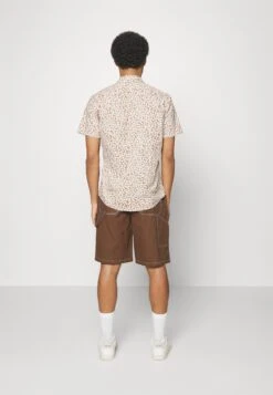 YOURTURN Unisex - Denim Shorts - Brown -Best Clothing Store b16cb8a9b9694f79827ccddcd611d2c1
