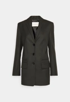 By Malene Birger Essentials Porter - Short Coat - Black -Best Clothing Store b32670a01ead4b5ea54a6acb811de846
