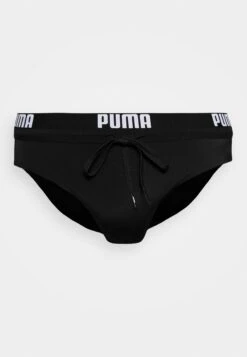 Puma Logo Swim Brief - Swimming Briefs - Black -Best Clothing Store b5ca3d724b6d4c64956f5c7b1ddb0043