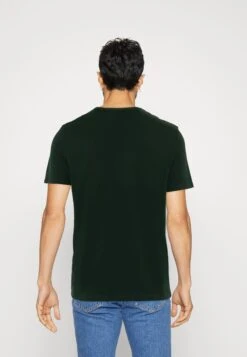 Pier One 5 Pack - Basic T-Shirt - White/Ark Green/Blue -Best Clothing Store be17ff401ed84dab976f96753f680a32