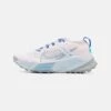 Nike Performance Zoomx Zegama- Trail Running Shoes - Pearl Pink/Blue Whisper/Coconut Milk/Baltic Blue/Football Grey