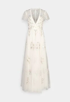 Needle & Thread Exclusive Petunia Cap Sleeve Gown - Occasion Wear - Cream -Best Clothing Store c80e11099b6545ed9559ed3ff646114b