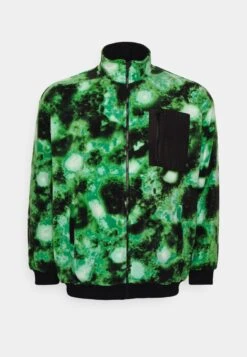 YOURTURN Fleece Jacket - Green -Best Clothing Store d1bb74ace3f146e4ae03522ece599e83