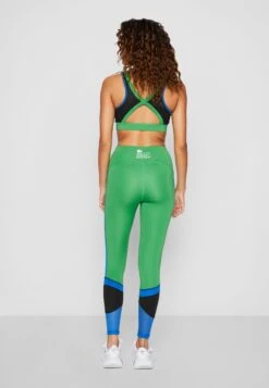 Lacoste Sport High Waist Active - Leggings - Tarragon/Kingdom/Black -Best Clothing Store d3f8d65a67a54e5cbf83af3a1943a3a0