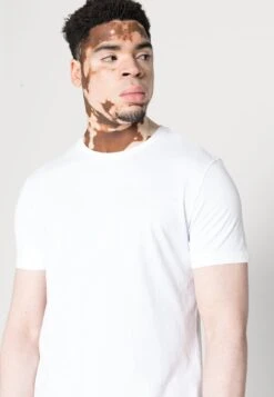 Pier One 10 Pack - Basic T-Shirt - Mottled Light Grey/Black/White -Best Clothing Store d58a98363cd54192aa01227027fd1bf6