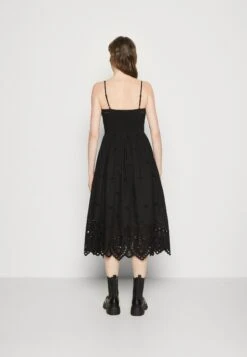 AllSaints Whitley Broderie Dress - Day Dress - Black -Best Clothing Store daf1d4e0e958434fba340f7b60f61a17