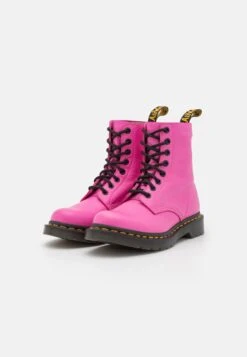 Dr. Martens 1460 Pascal - Lace-Up Ankle Boots - Thrift Pink -Best Clothing Store db35064d16f74feba1942124069bb190