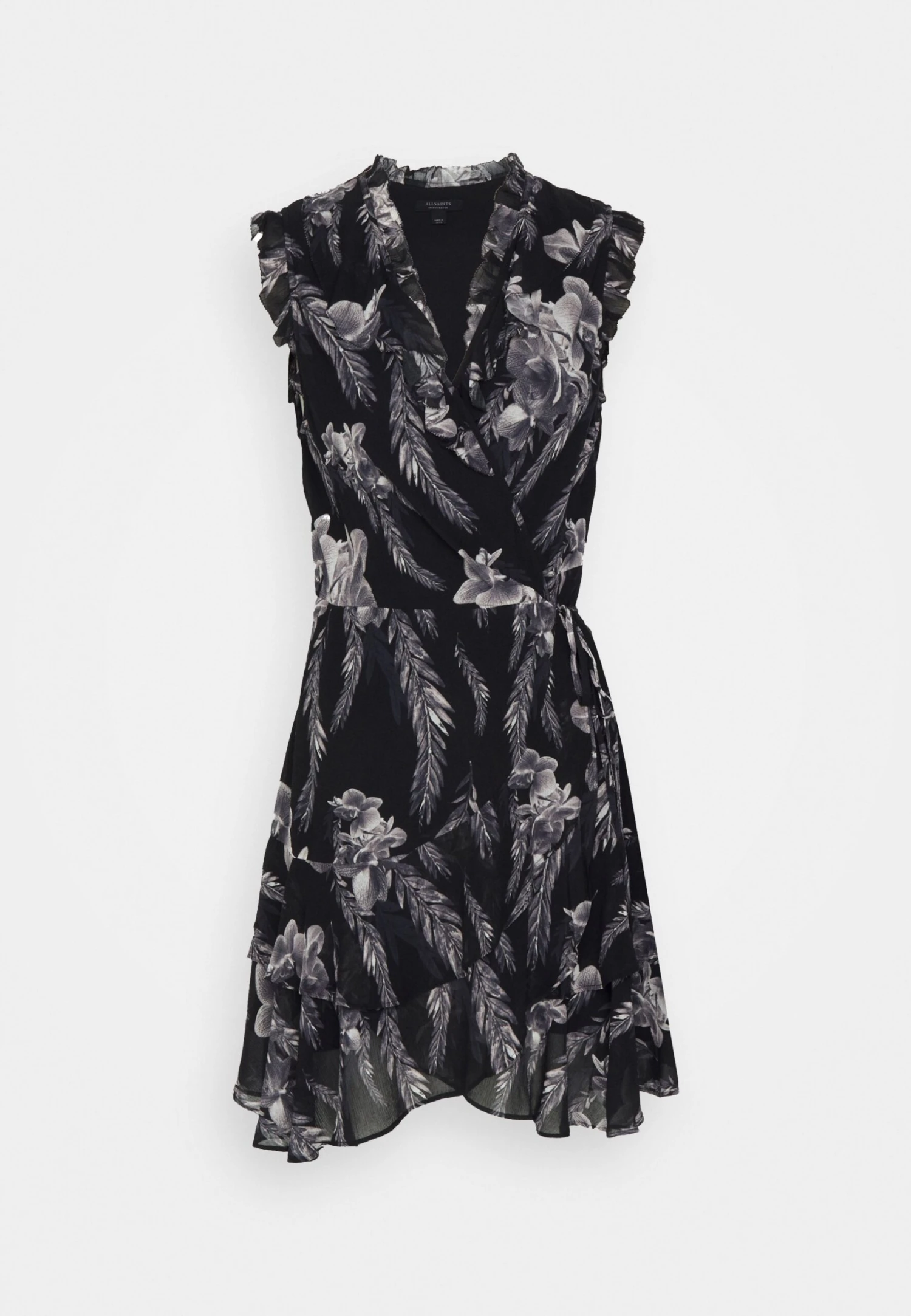 AllSaints Ari Mia Dress - Cocktail Dress / Party Dress - Black 6 AllSaints Ari Mia Dress - Cocktail Dress / Party Dress - Black - Image 6