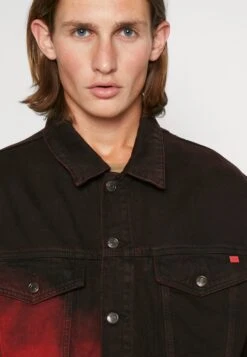 Hugo Denim Jacket - Bright Red 11 Hugo Denim Jacket - Bright Red -Best Clothing Store e4a83ec4e0b44d1fa1e4d559565b8351