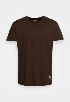 Jack & Jones Jjenoa Ss Crew Neck Noos - Basic T-Shirt - Mulch -Best Clothing Store e4fbf02aab7e4aceb2cbc5b6781faaa7