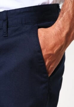 Pier One Chinos - Dark Blue -Best Clothing Store e9b0cf0937424b249f03ead3cee4c9bf