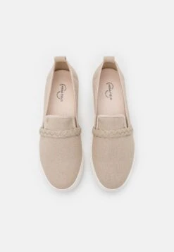 Anna Field Slip-Ons - Sand -Best Clothing Store eb3f42c38146415aae9ee65004adcd1e