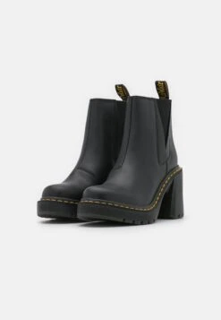 Dr. Martens Spence - Platform Ankle Boots - Black Sendal -Best Clothing Store edf17f4928de4feb810c7977858c70c2