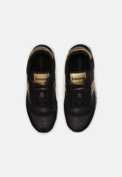 Saucony Jazz- Trainers - Black/Gold -Best Clothing Store f01338444d4b46cdb1c061ddccfbd185