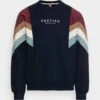 Kaotiko Crew Seattle Unisex - Sweatshirt - Navy/Dark Burgundy/Ivory