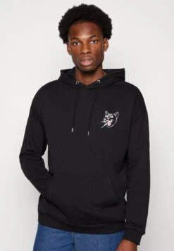 YOURTURN Unisex - Hoodie - Black -Best Clothing Store f3457eff18974874a4cb138fff57ca26