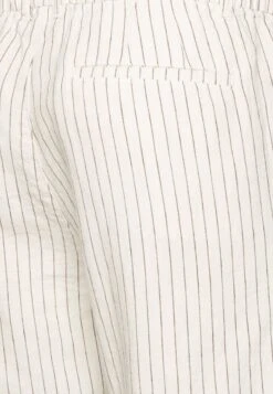 Pier One Linen Blend Drawcord Shorts- Shorts - Off-White -Best Clothing Store f49c7de0cfa048f4bc002dc26d1abcb2